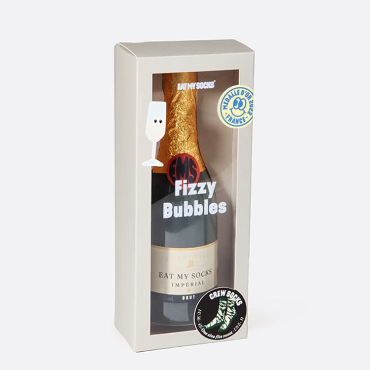 Eat My Socks Fizzy Bubbles Tasarım Yetişkin Çorap — görsel 4
