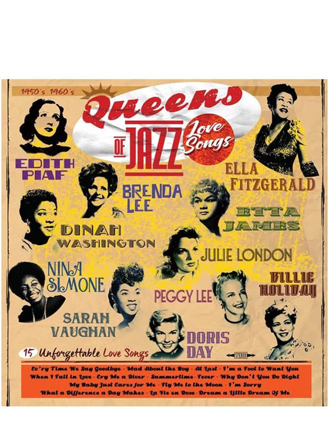 Queens Of Jazz - Love Songs - Plak — görsel 1