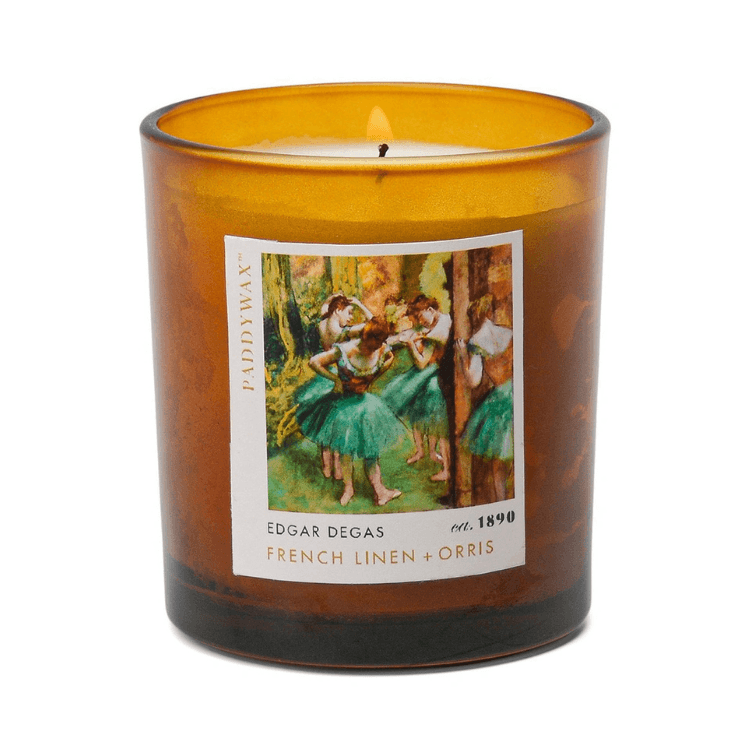 Paddywax Empresyonistler Cam Mum (170g | Degas Dancers, Pink - Green) — görsel 3