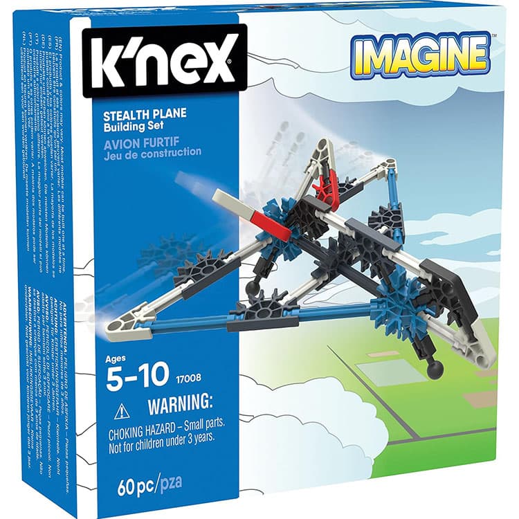 K'nex Stealth Plane Model Yapım Seti - 60 Parça — görsel 3
