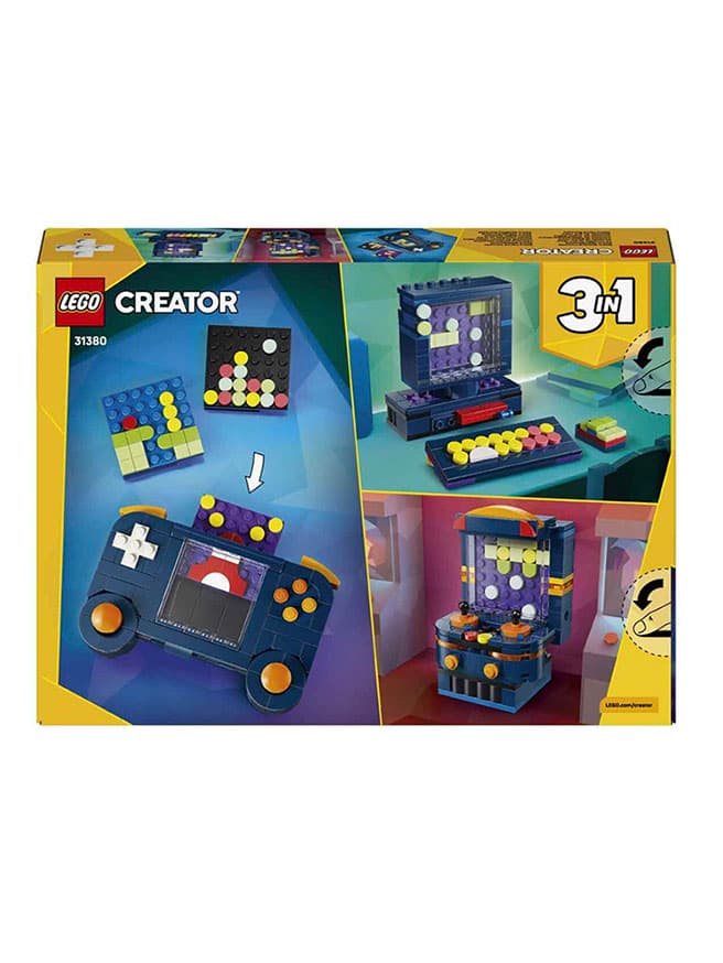 LEGO Creator 3 in 1 Retro Oyun Konsolu - 268 Parça ( 31380)