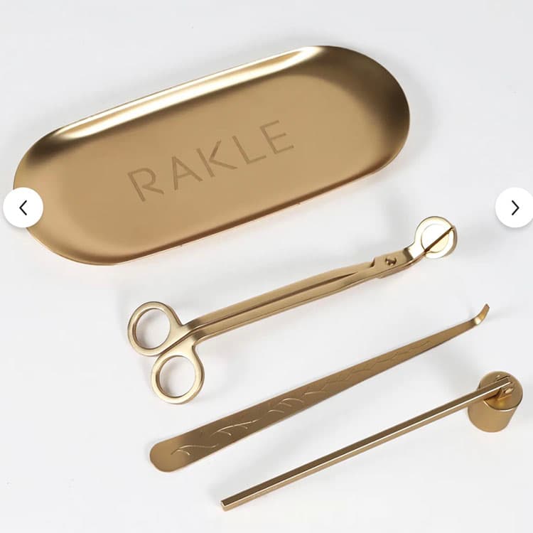 Rakle Mum Bakım Seti - 4 Parça - Gold — görsel 3