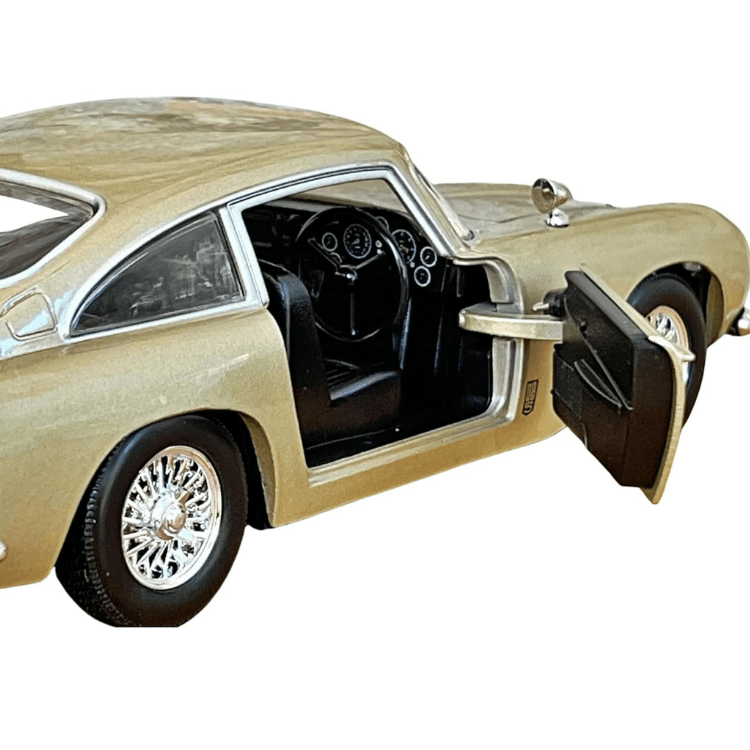 Diecast Metal Aston Martin DB5 Model Araba (1:24 | Kahverengi) — görsel 8