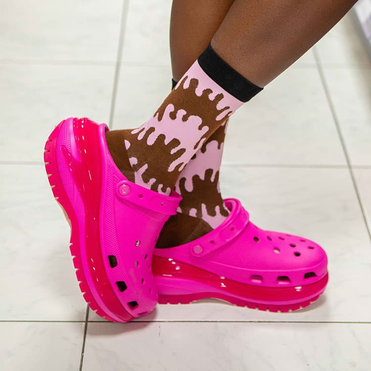Eat My Socks Choco Cream Tasarım Yetişkin Çorap — görsel 6