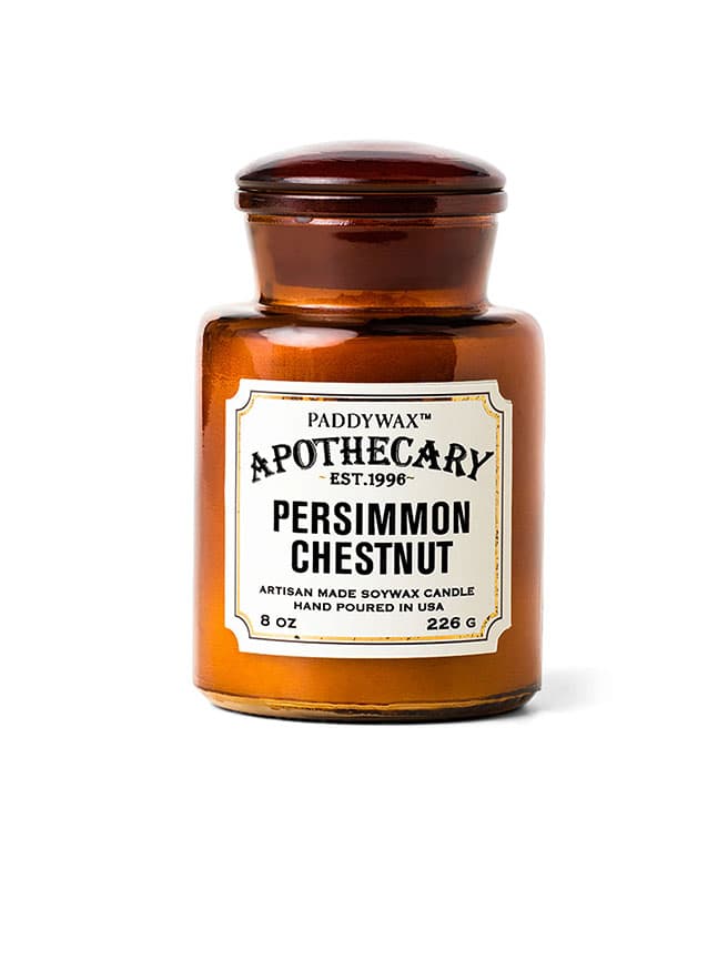 Paddywax Apothecary Cam Kavanoz Mum – Persimmon & Chestnut (226g)