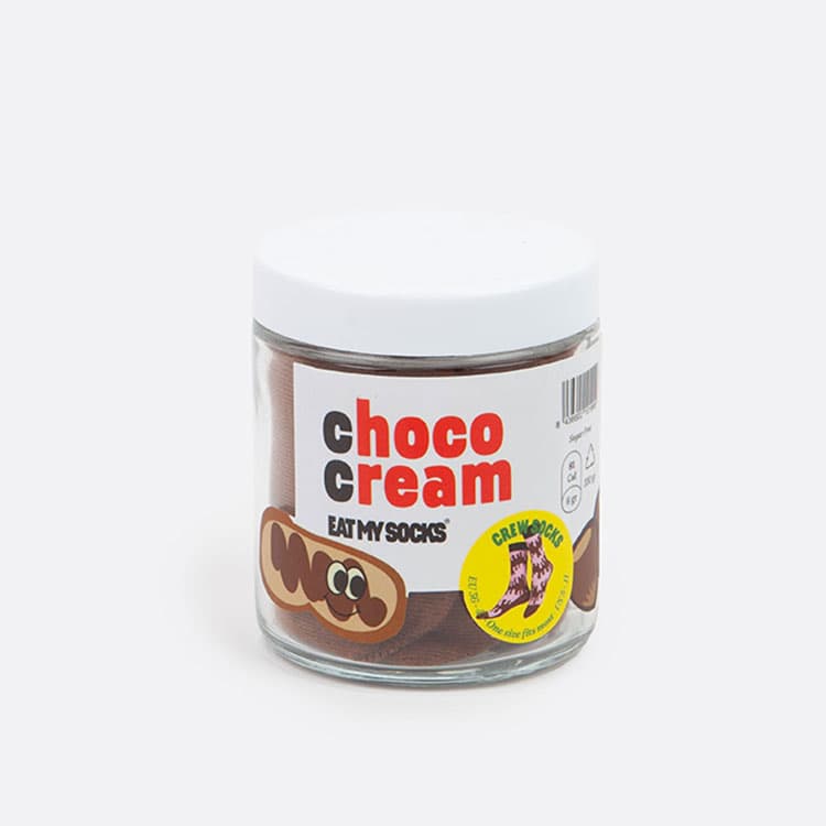 Eat My Socks Choco Cream Tasarım Yetişkin Çorap — görsel 5