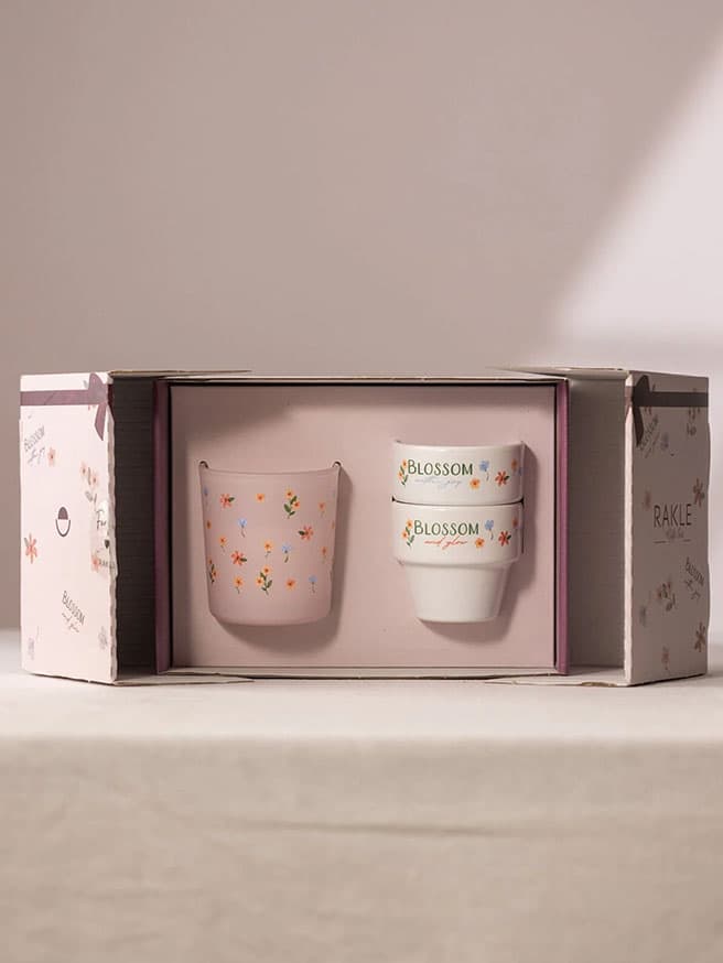 Blossom & Glow Stackable 3'lü Hediye Seti (105 cc)