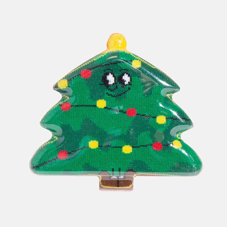 Eat My Socks Xmas Tree Yetişkin Tasarım Çorap — görsel 7
