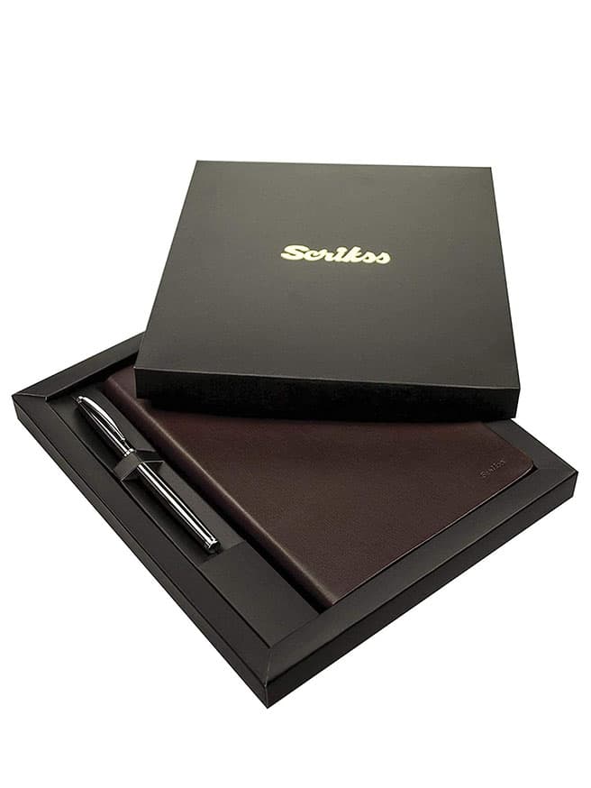 Scrikss Chester A5 Defter Ve Siyah Kalem Set — görsel 1