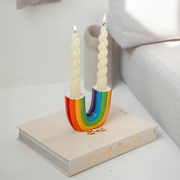 DOIY Rainbow Gökkuşağı Şamdan — görsel 3