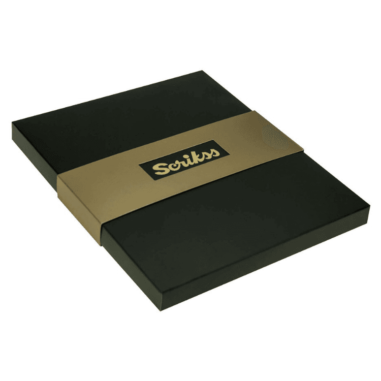 Scrikss SD300-1 Chester Premium Defter - 800 M Krom Roller Kalem Set — görsel 5