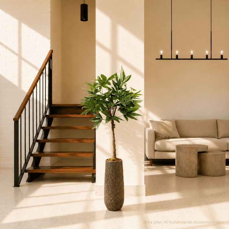 Dekoratif Ficus Ağacı - Yapay (110 cm) — görsel 3