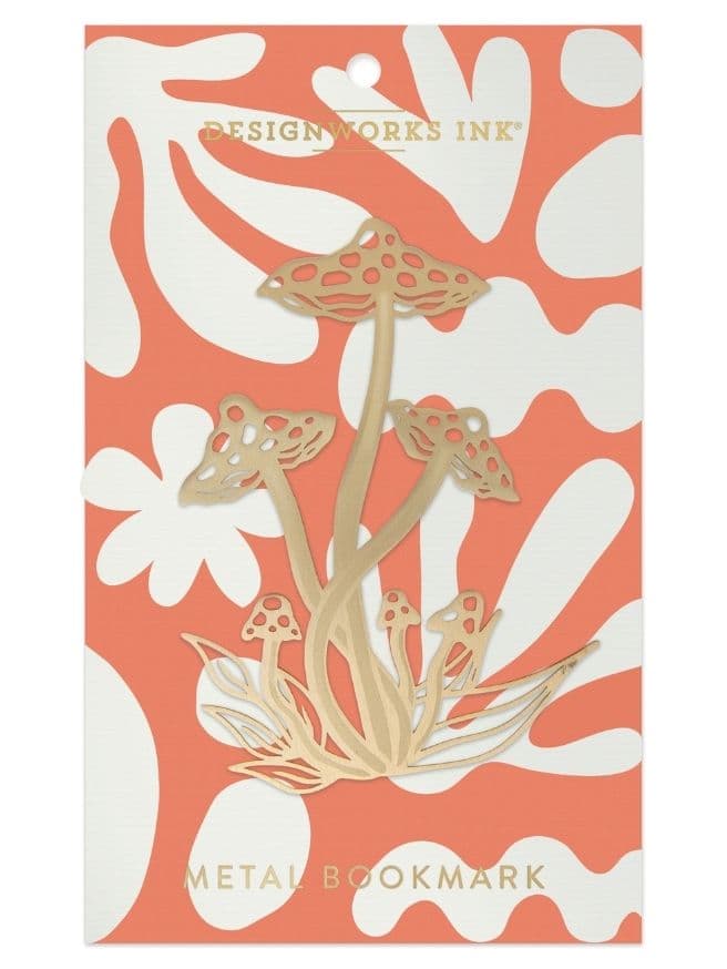 Designworks Ink Metal Kitap Ayracı - Mushroom