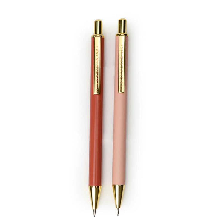 Designworks Ink Mechanical 2'li Kurşun Kalem Seti (Rosewood & Blush Set) — görsel 3