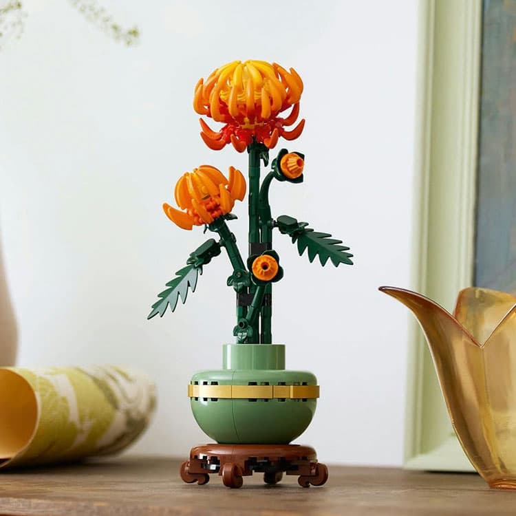 LEGO Botanicals Krizantem - 278 Parça (10368) — görsel 4