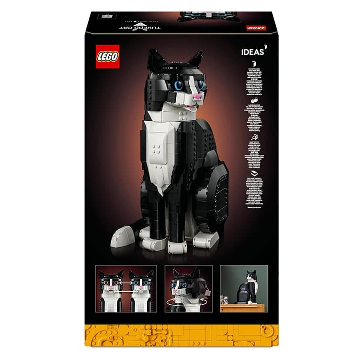 LEGO Ideas Smokinli Kedi - 1710 Parça (21349) — görsel 5