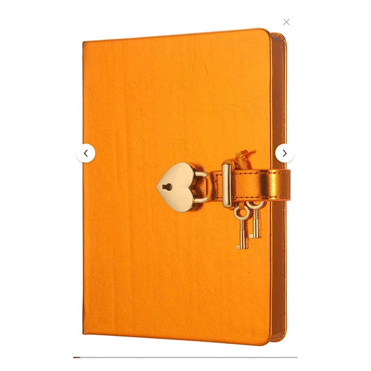 Victoria's Journals Hush Hush Kilitli Metalik Kutulu Defter — görsel 4