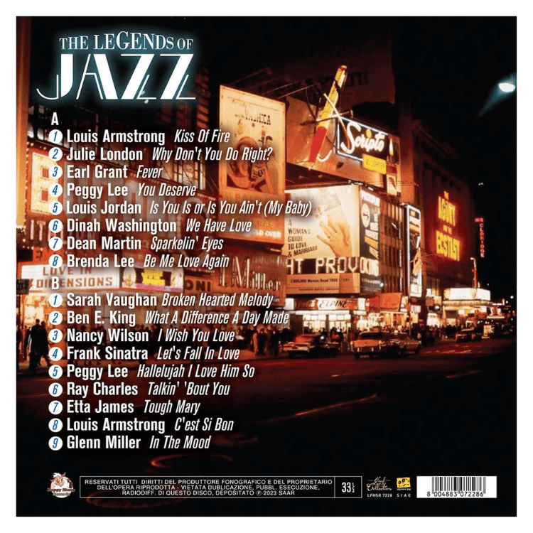 The Legends Of Jazz Plak — görsel 4