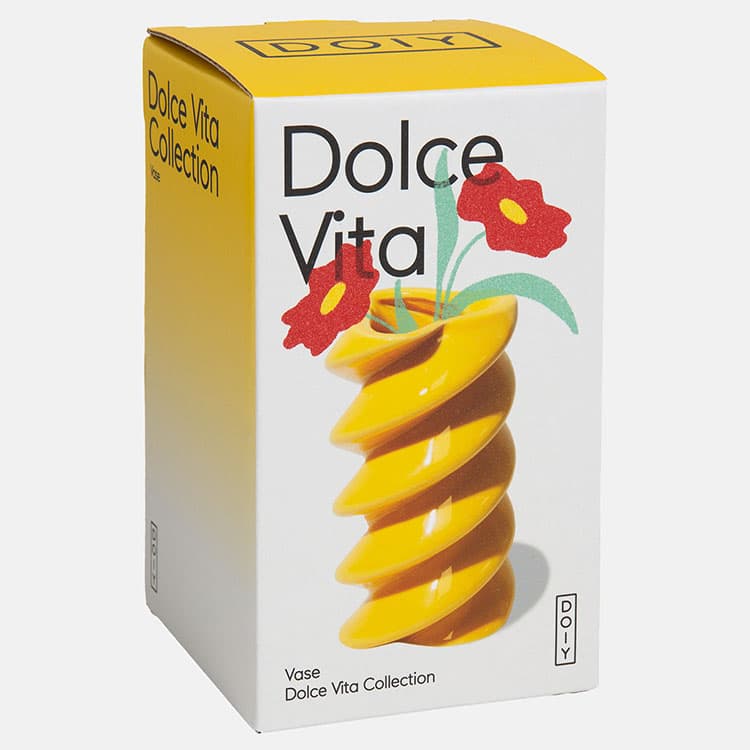 DOIY Dolce Vita Burgu Makarna Vazo — görsel 5