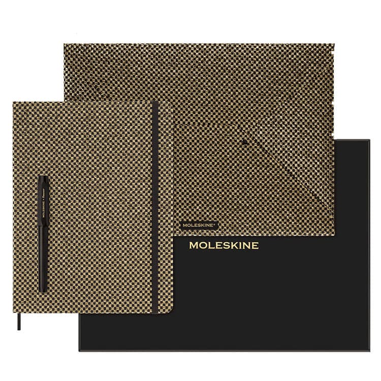 Moleskine Shine Collection Gold Hediye Seti (19x25 cm) — görsel 3