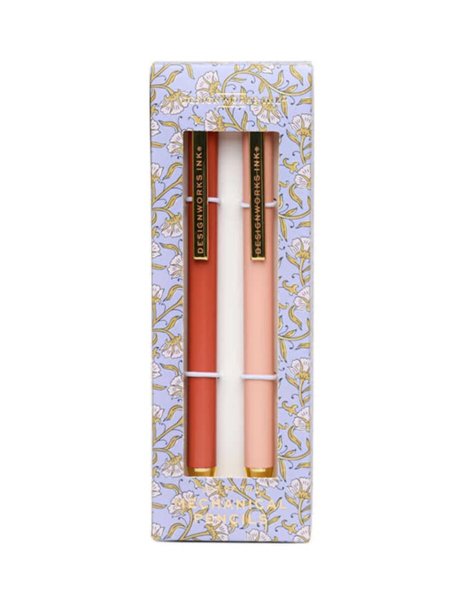 Designworks Ink Mechanical 2'li Kurşun Kalem Seti (Rosewood & Blush Set)