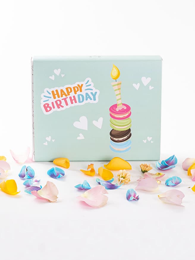 Happy Birthday Macarons (24’lü)