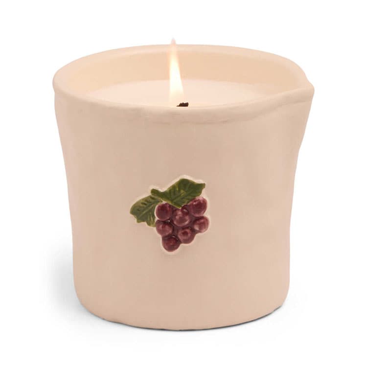 Paddywax Bistro Üzüm Seramik Mum – Bordeaux Grape (226g) — görsel 4