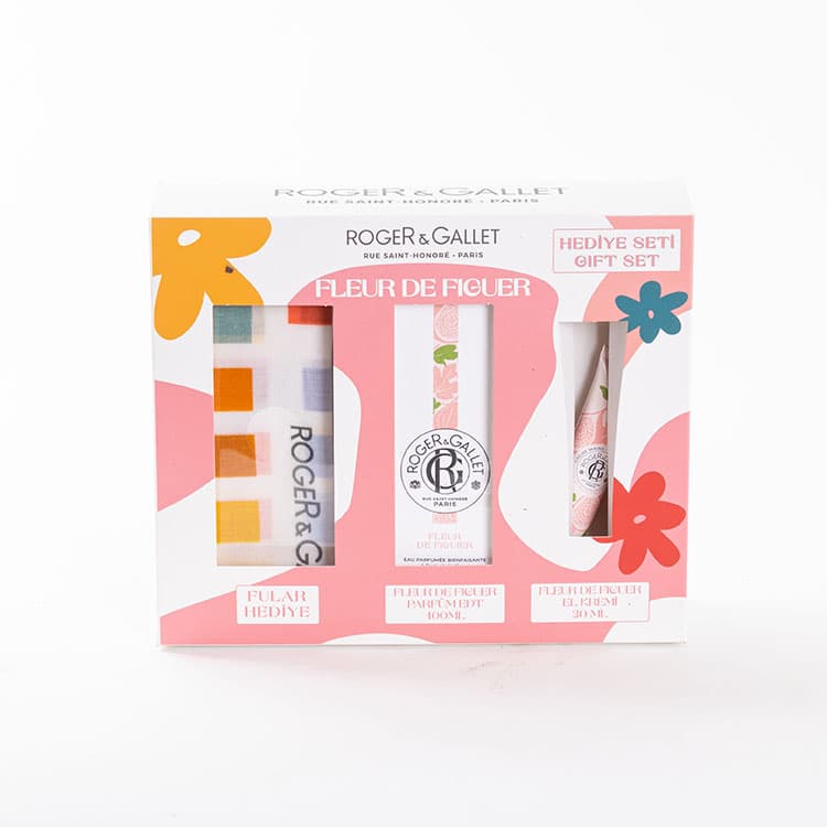 Roger & Gallet Fleur de Figuer Hediye Seti (Fular Hediyeli) — görsel 3