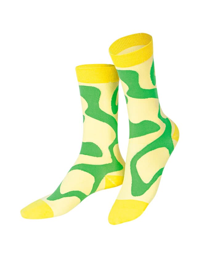Eat My Socks Fresh Lemons Tasarım Yetişkin Çorap 2'li — görsel 2