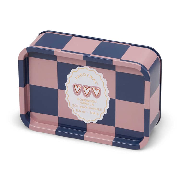 Paddywax Adopo Metal Kutulu Mum Kalpler (184g | Rosewood Vanilla) — görsel 4