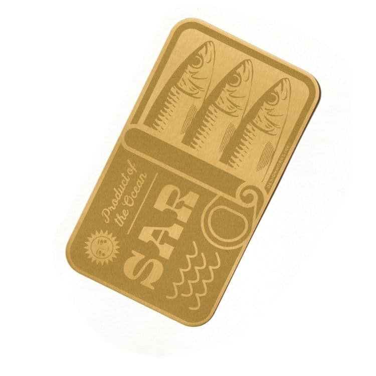 Designworks Ink Metal Kitap Ayracı - Sardines — görsel 5