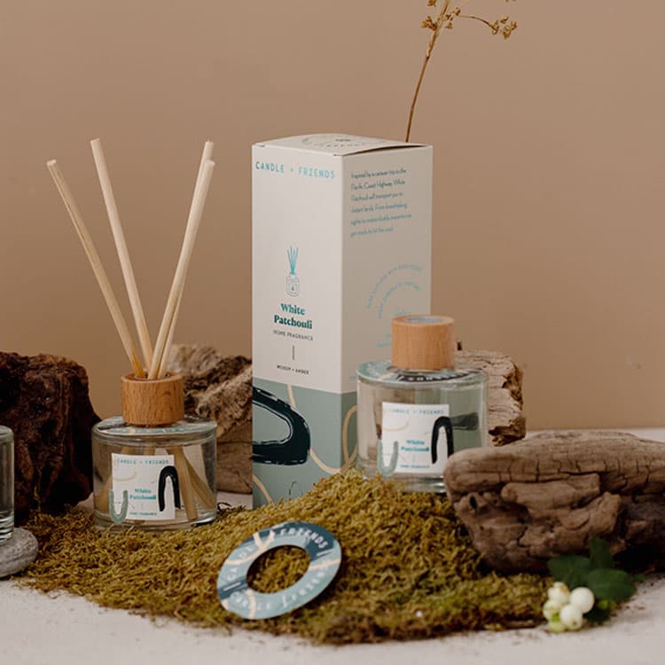 Candle + Friends No 4 White Patchouli Çubuklu Oda Kokusu — görsel 4