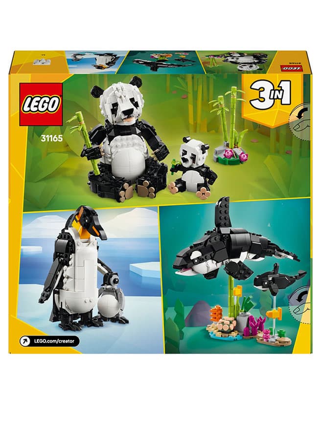 LEGO Creator Vahşi Hayvanlar: Panda Ailesi - 626 Parça (31165)