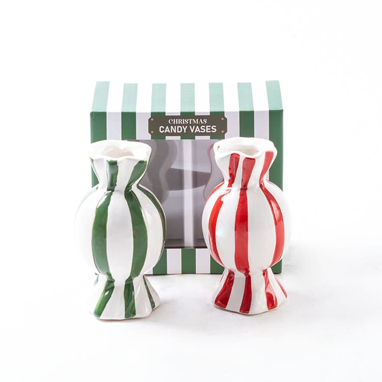 Mini Bonbon Seramik Vazo (2'li) — görsel 3