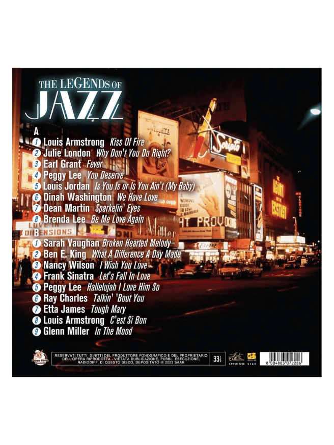 The Legends Of Jazz Plak