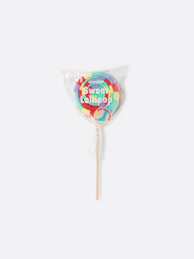 Eat My Socks Sweet Lollipop Tasarım Yetişkin Çorap — görsel 1