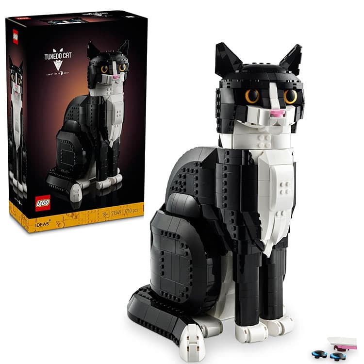 LEGO Ideas Smokinli Kedi - 1710 Parça (21349) — görsel 3
