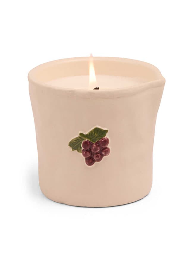 Paddywax Bistro Üzüm Seramik Mum – Bordeaux Grape (226g)