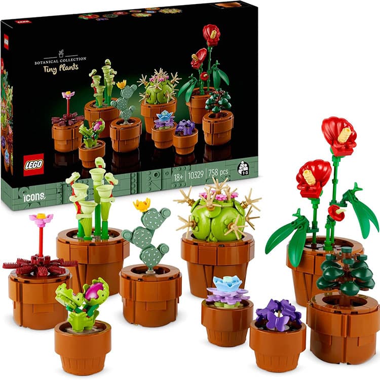LEGO Botanicals Minik Bitkiler - 758 Parça (10329) — görsel 4
