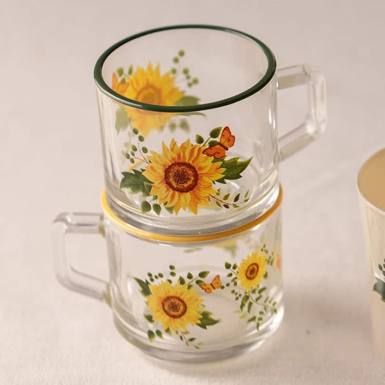 Sun Flower Stackable 3'lü Hediye Seti (180 cc) — görsel 5
