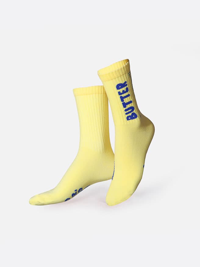 Eat My Socks Flat Butter Tasarım Yetişkin Çorap — görsel 2
