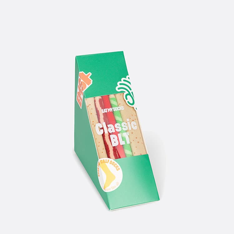 Eat My Socks Classic BLT Tasarım Yetişkin Çorap — görsel 4