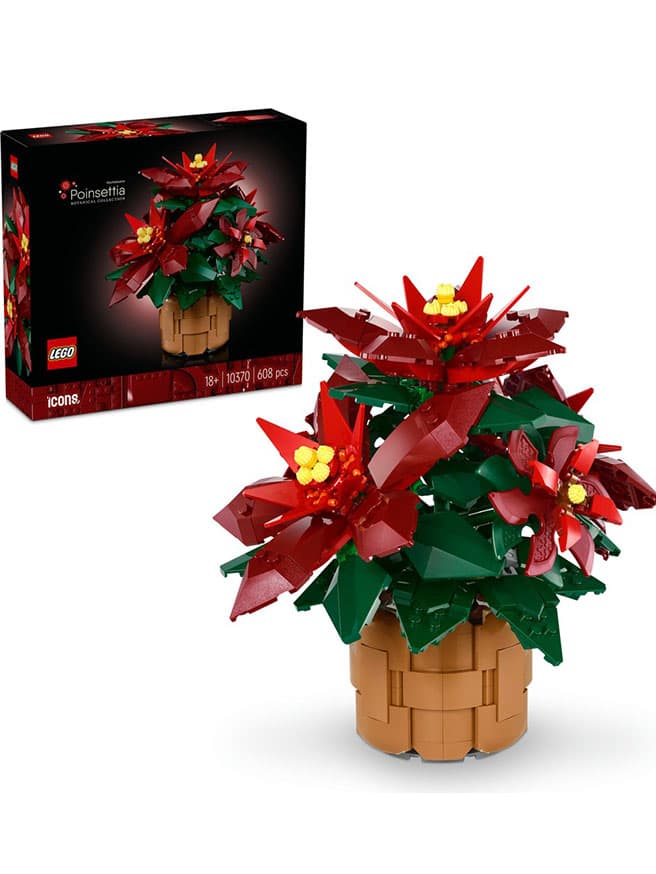 LEGO Botanicals Ponsetya - 608 Parça (10370)