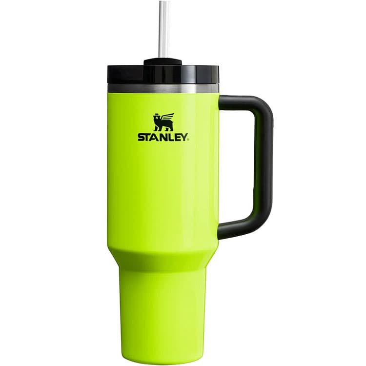 Stanley Quencher Özel Seri Pipetli Termos (1.18lt) - Neon Sarı — görsel 3