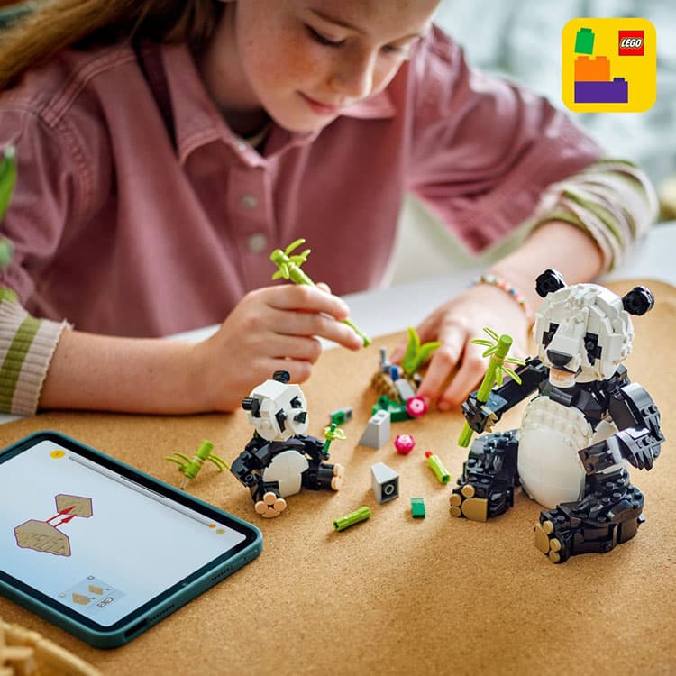 LEGO Creator Vahşi Hayvanlar: Panda Ailesi - 626 Parça (31165) — görsel 6