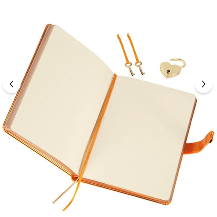 Victoria's Journals Hush Hush Kilitli Metalik Kutulu Defter — görsel 5