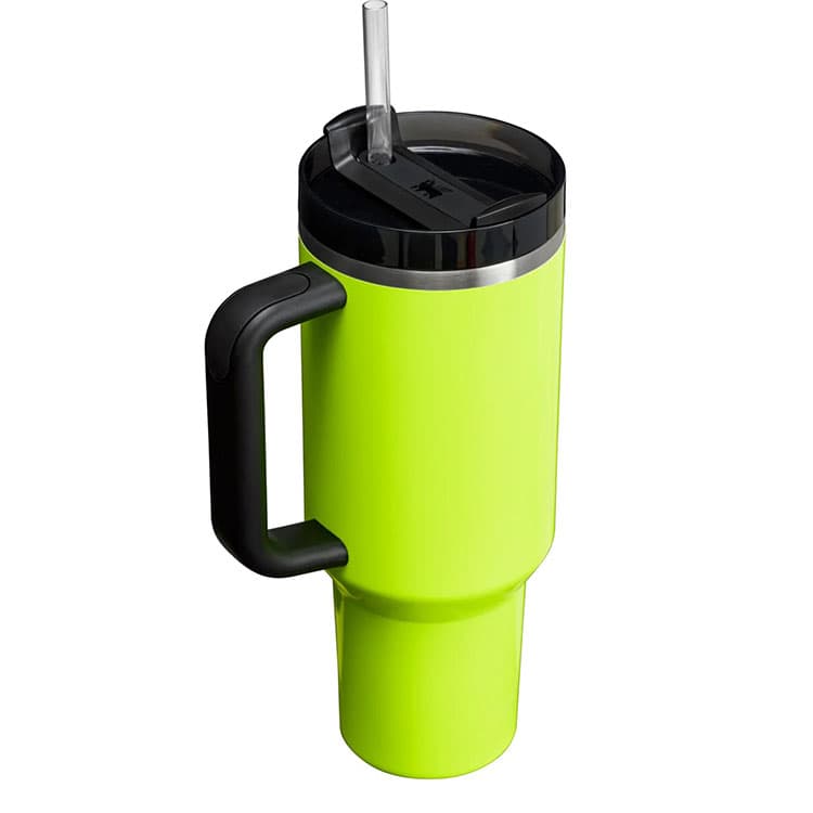 Stanley Quencher Özel Seri Pipetli Termos (1.18lt) - Neon Sarı — görsel 4