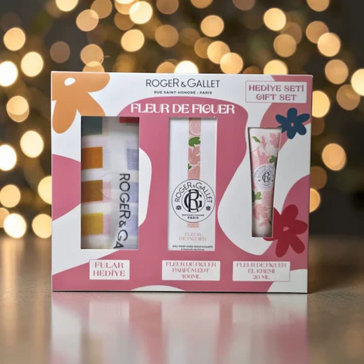 Roger & Gallet Fleur de Figuer Hediye Seti (Fular Hediyeli) — görsel 6