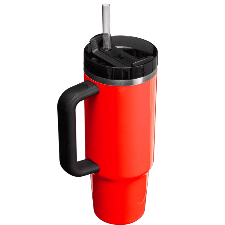 Stanley Quencher Özel Seri Pipetli Termos (1.18lt) - Neon Turuncu — görsel 4