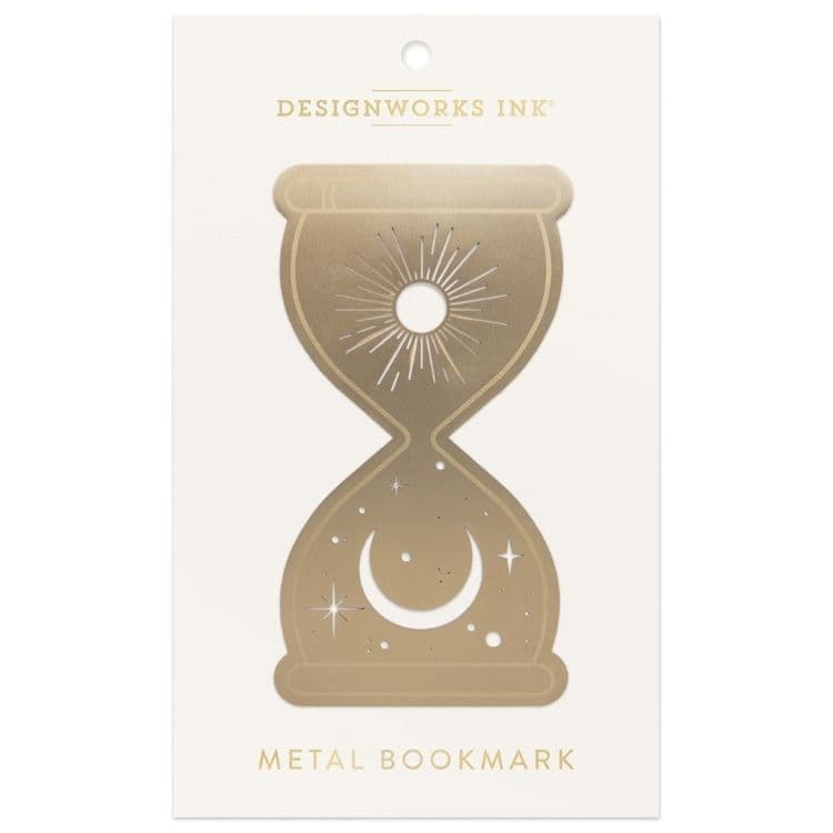 Designworks Ink Metal Kitap Ayracı - Hourglass
